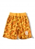 Жёлтые шорты Bape x PUBG Yellow Sweat Shorts Unisex - CA1116