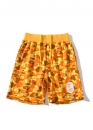Жовті шорти Bape Aape by A BATHING APE x PUBG Color Yellow Sweat Shorts Unisex