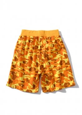 Жовті шорти Bape x PUBG Yellow Sweat Shorts Unisex - CA1116