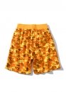 Bape Aape by A BATHING APE x PUBG Color Yellow Sweat Shorts Unisex