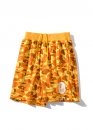 Bape Aape by A BATHING APE x PUBG Color Yellow Sweat Shorts Unisex
