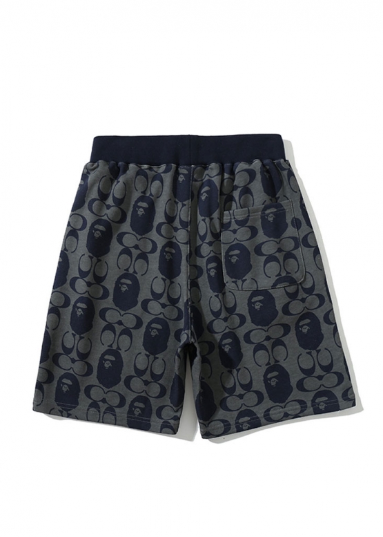 Сірі шорти Bape Aape by A BATHING APE x Coach Color Grey Shorts Unisex