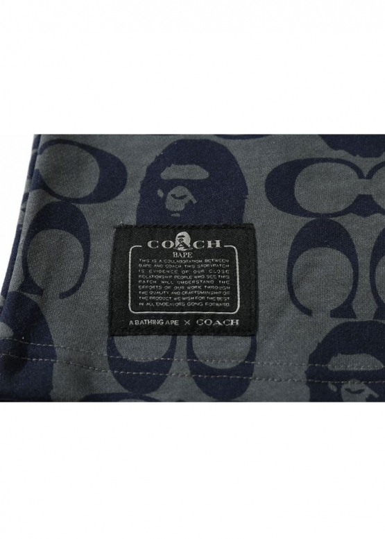 Сірі шорти Bape Aape by A BATHING APE x Coach Color Grey Shorts Unisex