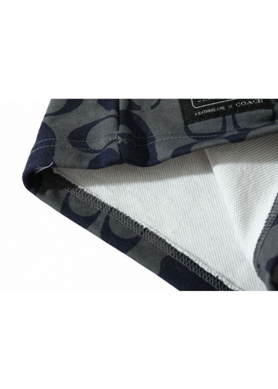 Сірі шорти Bape Aape by A BATHING APE x Coach Color Grey Shorts Unisex