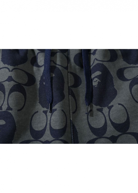 Bape Aape by A BATHING APE x Coach Color Grey Shorts Unisex