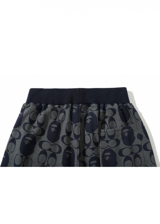 Bape Aape by A BATHING APE x Coach Color Grey Shorts Unisex