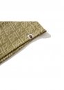 Bape Aape by A BATHING APE Logo Monogram Velour Color Khaki Shorts Unisex