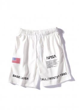 Білі шорти NASA x Heron Preston White Shorts Unisex - CI1111