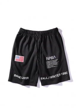 Чорні шорти NASA x Heron Preston Black Shorts Unisex - CI1112