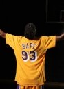 Bape Aape by A BATHING APE x Mitchell & Ness Lakers Color Yellow Tee Unisex