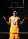 Жовта майка Bape Aape by A BATHING APE x Mitchell & Ness Lakers ABC Basketball Swingman Jersey Unisex