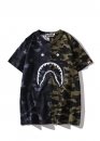 Чорно-зелена футболка Bape Aape by A BATHING APE Shark Color Black Green City Camo T-shirt Unisex