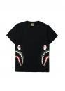 Купити чорну футболку Bape 1st Camo Side Shark Tee Black/Green у Києві з доставкою по Україні