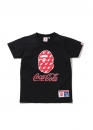 Купити чорну футболку Bape Coca Cola Tee Ladies у Києві з доставкою по Україні