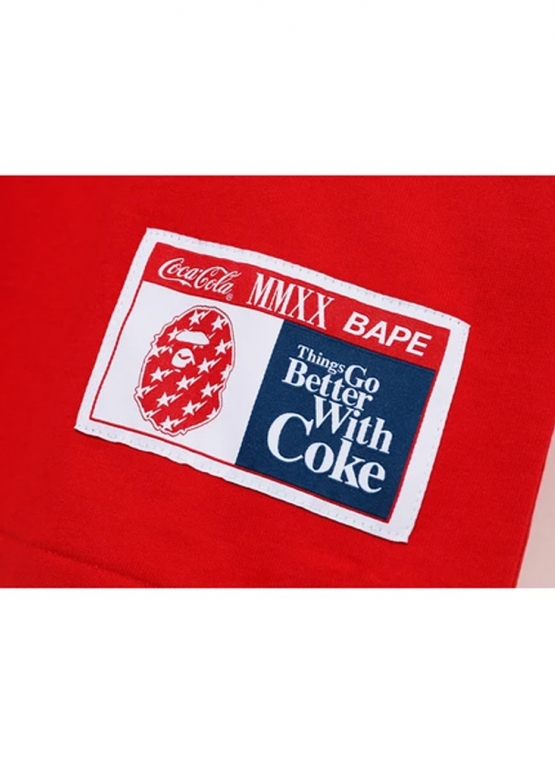 Купити чорну футболку Bape Coca Cola Tee Ladies у Києві з доставкою по Україні