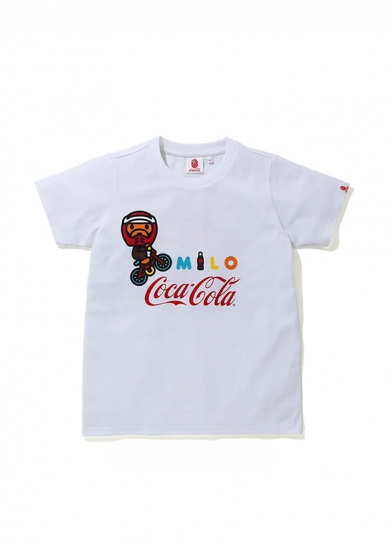 Bape Coca Cola Milo BMX Tee Ladies 