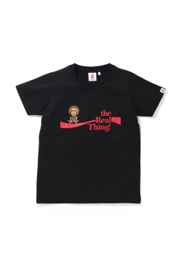 Чорна футболка Bape Coca Cola Milo Skateboarding Tee Ladies - FA1130