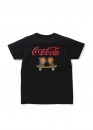 Купити чорну футболку Bape Coca Cola Milo Skateboarding Tee Ladies у Києві з доставкою по Україні