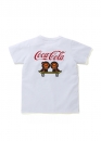 Купити чорну футболку Bape Coca Cola Milo Skateboarding Tee Ladies у Києві з доставкою по Україні