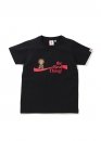 Купити чорну футболку Bape Coca Cola Milo Skateboarding Tee Ladies у Києві з доставкою по Україні