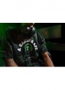Чорно-зелена футболка Bape Aape by A BATHING APE x Razer Color Neon Camo Team Tee Unisex