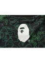 Чорно-зелена футболка Bape Aape by A BATHING APE x Razer Color Neon Camo Team Tee Unisex