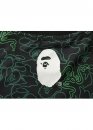 Чорно-зелена футболка Bape Aape by A BATHING APE x Razer Color Neon Camo Team Tee Unisex