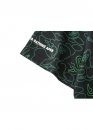 Чорно-зелена футболка Bape Aape by A BATHING APE x Razer Color Neon Camo Team Tee Unisex