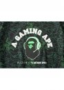 Чорно-зелена футболка Bape Aape by A BATHING APE x Razer Color Neon Camo Team Tee Unisex