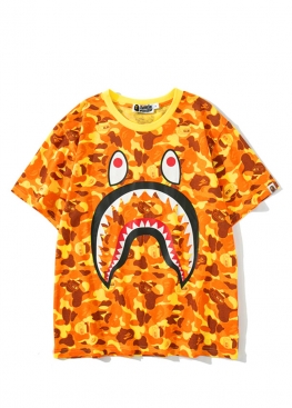 Жёлтая футболка Bape x PUBG Yellow Camo T-Shirt Unisex - FA1135