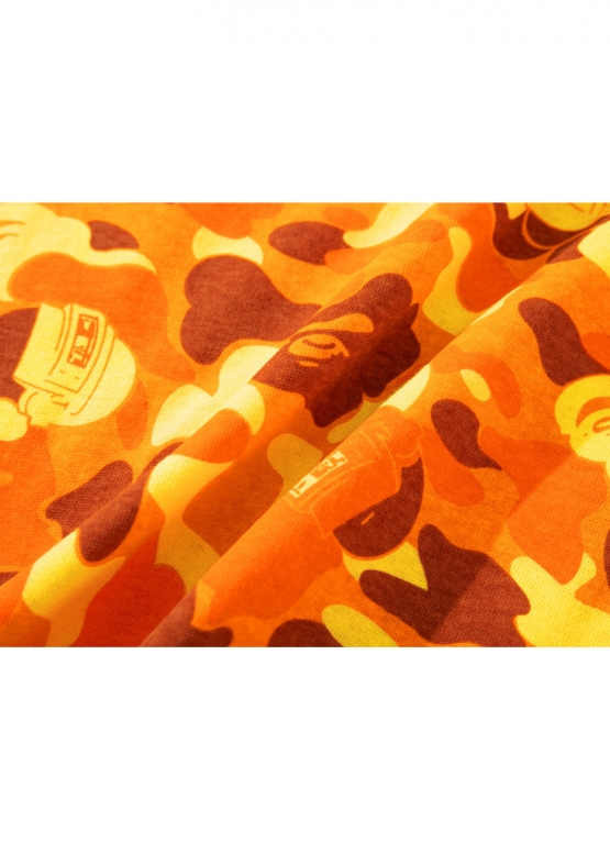 Жовта футболка Bape Aape by A BATHING APE x PUBG Shark Color Yellow Camo T-shirt Unisex