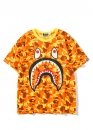 Жовта футболка Bape Aape by A BATHING APE x PUBG Shark Color Yellow Camo T-shirt Unisex