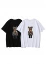 Чорна футболка Bape Aape by A BATHING APE x Medicom Toy Camo Bear Color Black T-Shirt Unisex 