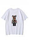 Біла футболка Bape Aape by A BATHING APE x Medicom Toy Camo Bear Color White T-Shirt Unisex