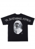 Чорна футболка BAPE Head Moon Black Tee Unisex - FA1139
