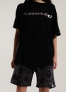 Чорна футболка Bape Aape by A BATHING APE Head Moon Color Black T-Shirt Unisex