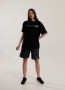 Чорна футболка Bape Aape by A BATHING APE Head Moon Color Black T-Shirt Unisex