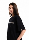Чёрная футболка Bape Aape by A BATHING APE Head Moon Color Black Tee Unisex