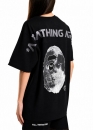 Чёрная футболка Bape Aape by A BATHING APE Head Moon Color Black Tee Unisex