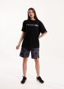 Чёрная футболка Bape Aape by A BATHING APE Head Moon Color Black Tee Unisex