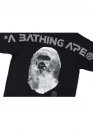Чорна футболка Bape Aape by A BATHING APE Head Moon Color Black T-Shirt Unisex