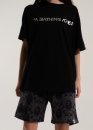 Чорна футболка Bape Aape by A BATHING APE Head Moon Color Black T-Shirt Unisex