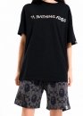 Чорна футболка Bape Aape by A BATHING APE Head Moon Color Black T-Shirt Unisex