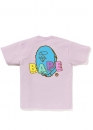 Рожева футболка Bape Aape by A BATHING APE Popsicle Ice Cream Color Purple T-shirt Mens