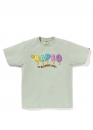 Зелена футболка Bape A Bathing Ape Popsicle Color Green Ice Cream T-Shirt Mens Зелена футболка Bape A Bathing Ape Popsicle Color Green Ice Cream T-Shirt Mens