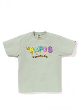 Bape Popsicle Green Ice Cream Tee Mens - FA1142 Bape Popsicle Green Ice Cream Tee Mens - FA1142