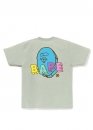 Зелена футболка Bape A Bathing Ape Popsicle Color Green Ice Cream T-Shirt Mens