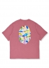 Bape x New Balance Ape Head Relaxed Fit Pink Tee Mens - FA1145