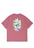 Рожева футболка Bape x New Balance Ape Head Relaxed Fit Pink Tee Mens - FA1145