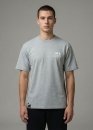 Серая футболка Bape Aape by A BATHING APE x New Balance Ape Head Relaxed Fit Color Grey T-Shirt Mens